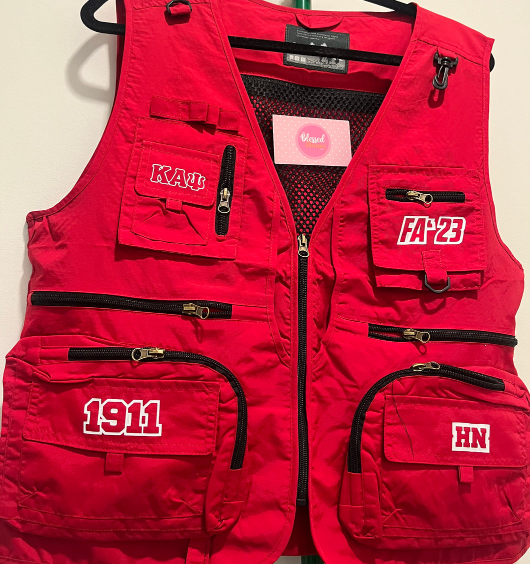 Custom Kappa Alpha Psi Vest