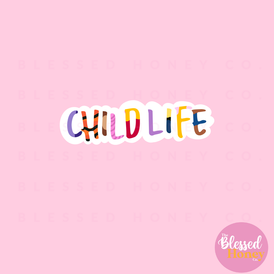 Child Life Winnie the Pooh Inspired Sticker