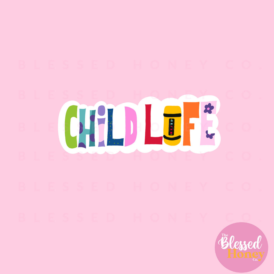 Monster's Inc. Child Life Disney Inspired Sticker, Child Life Pixar Sticker, Monster's Inc. Inspired Sticker, Child Life Specialist