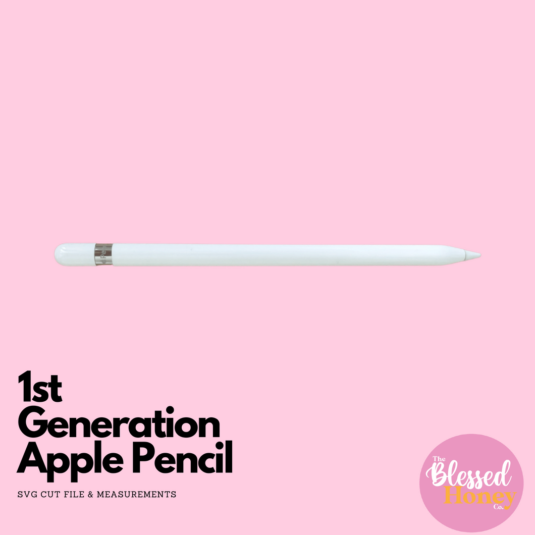 Apple Pencil Generation 1 Cut File, SVG Cut File