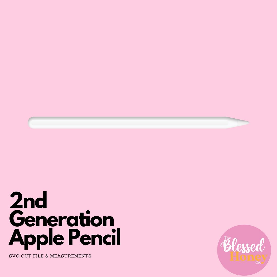 Apple Pencil Generation 2 Cut File, SVG Cut File