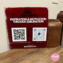 Load image into Gallery viewer, Customizable Business Sign, Acrylic Social Media Sign, Pop Up Shop Sign, Painted Acrylic Sign

