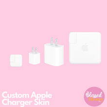 Load image into Gallery viewer, Custom Apple Charger Skins, Personalized Apple Skin
