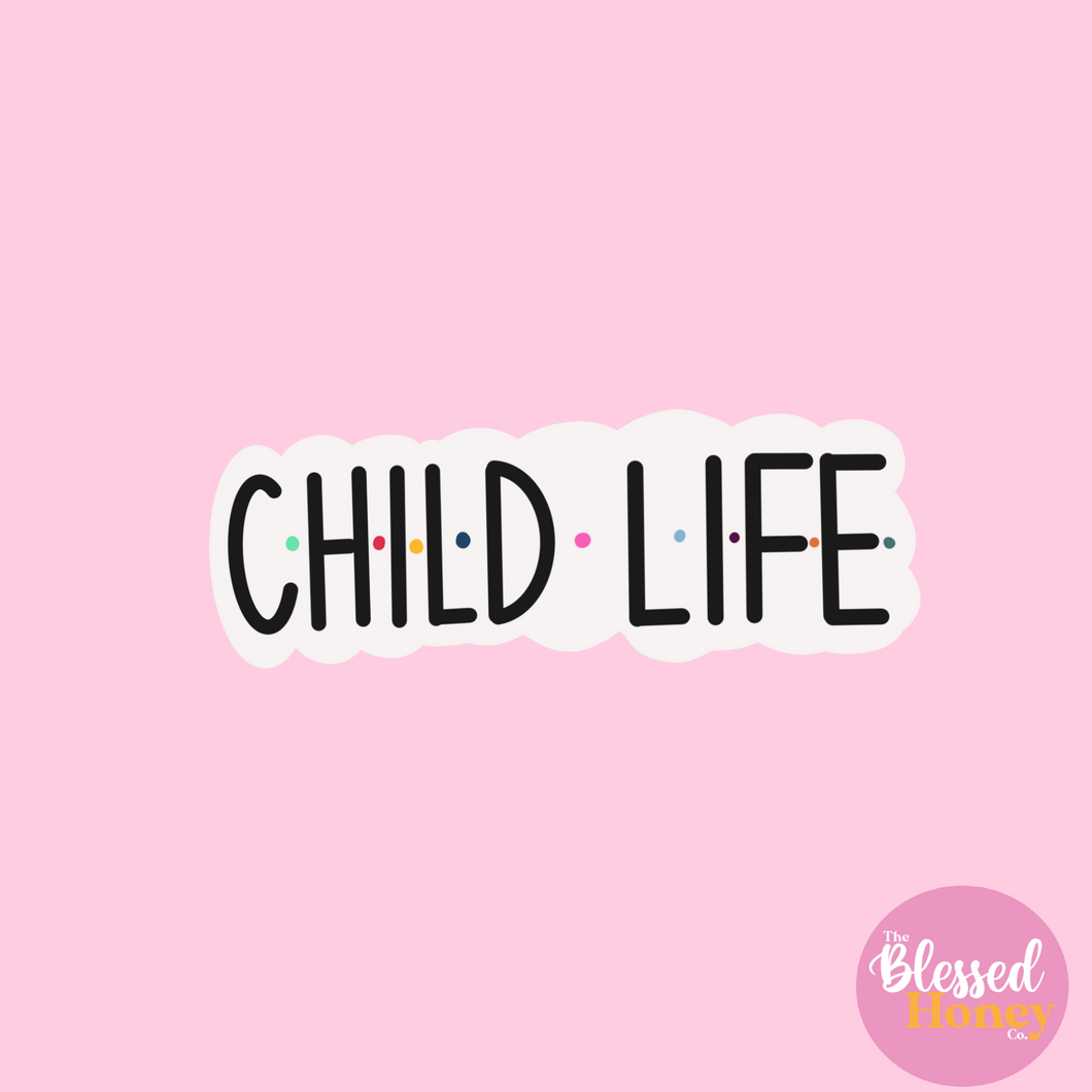 Friends Inspired Child Life Sticker