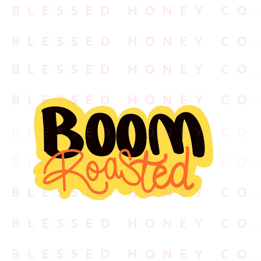The Office Sticker, Custom Sticker,  Boom Roasted Sticker