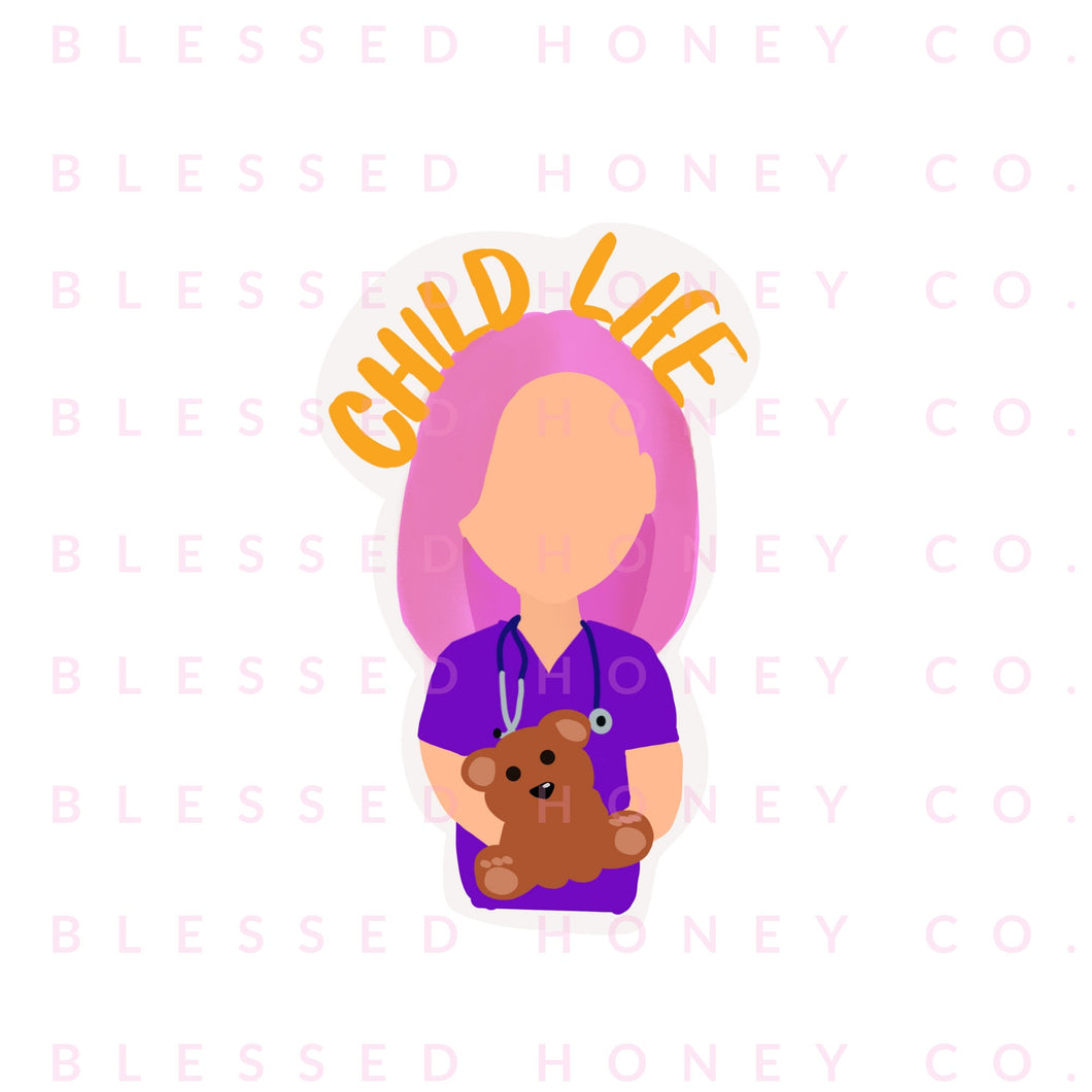 Child Life Specialist Sticker