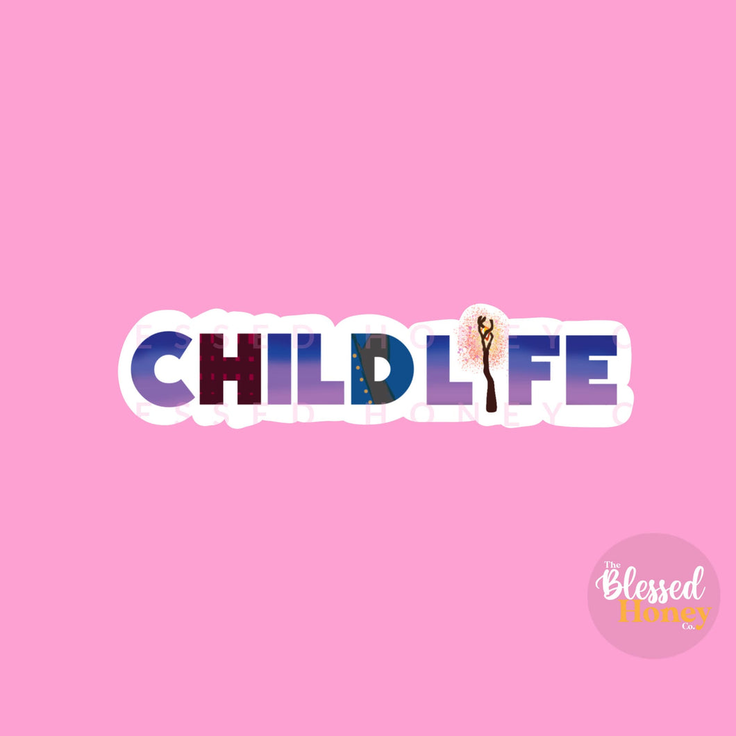Onward Child Life Disney Inspired Sticker, Child Life Pixar Sticker, Onward Inspired Sticker, Child Life Specialist